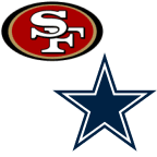 49ers vs Cowboys live score & H2H